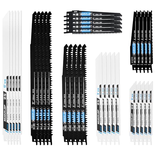 35 Pack Reciprocating Saw Blades Set (35 Count)
