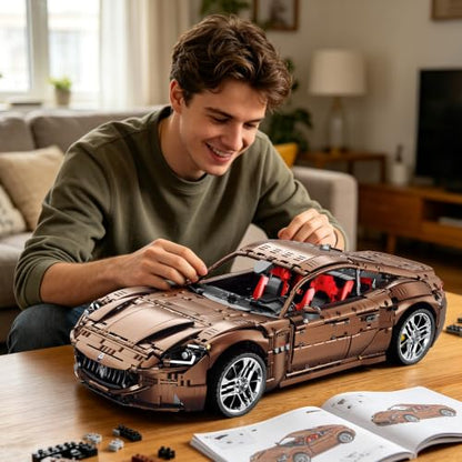 Sports Car Building Blocks Set Remote Control 1