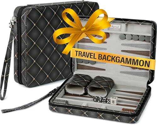 Magnetic Travel Backgammon Sets for Adults