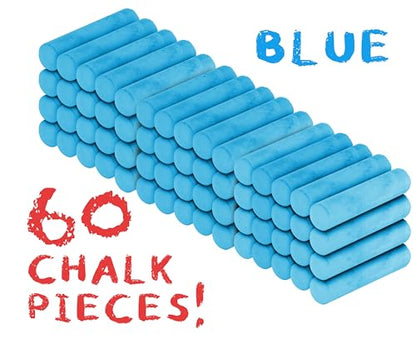 60 Count Pack of Sidewalk Chalk