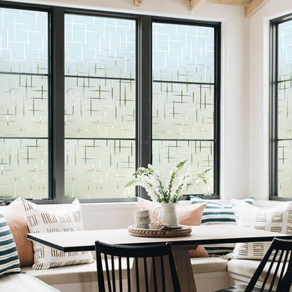 Window Privacy Film Frosted Glass Window Film (29.06 Sq Ft)