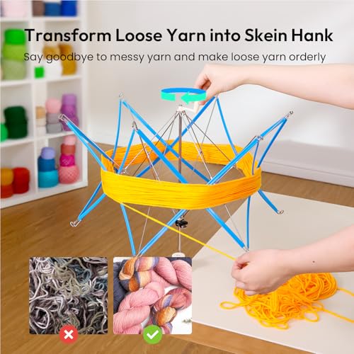 Yarn Swift Stable Umbrella Holder for Skeins