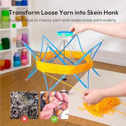 Yarn Swift Stable Umbrella Holder for Skeins