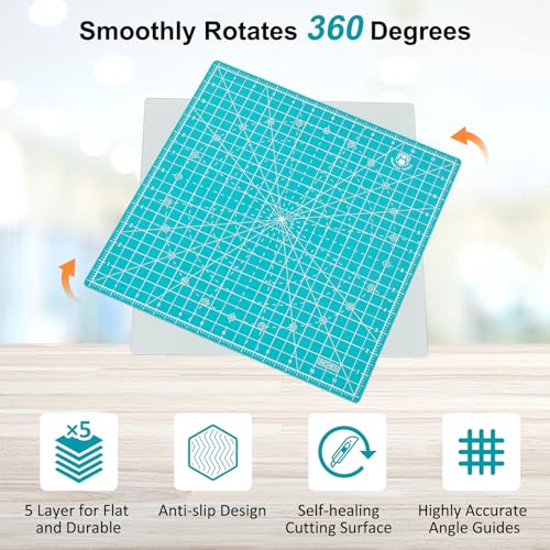 12"x12" Rotating Cutting Mat