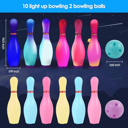 Light Up Bowling Set (12 Count)