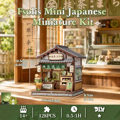 Japanese Book Nook Miniature Size