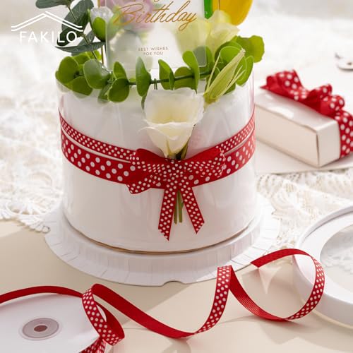 Polka Dot Grosgrain Ribbon 3