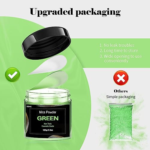 Green Mica Powder Pigment