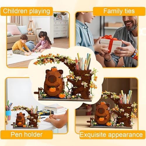 Capybara Building Blocks Set