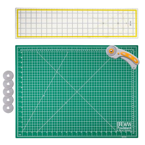 WA Portman 18x24 Quilting Cutting Mat Rotary Cutter Set (6 Count)