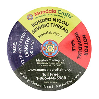 Size 207 630D T210 12 Neutral Bonded Nylon Thread