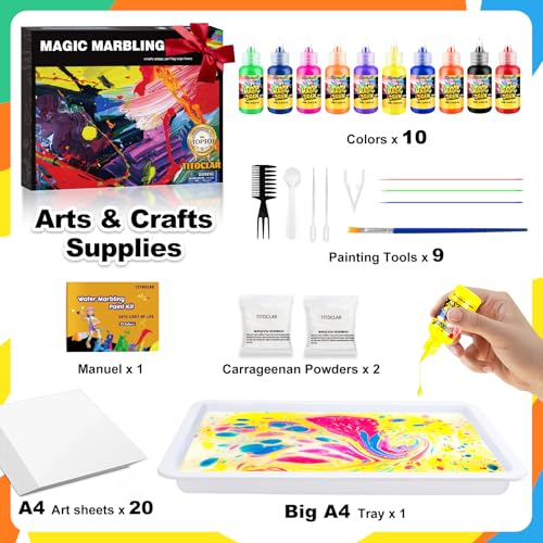 Water Marbling Paint Kit (6.48 Fl Oz)