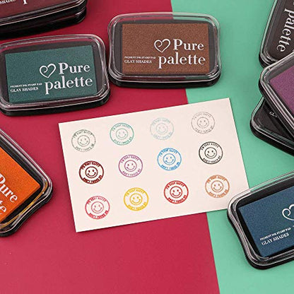Ink Pad Set European Vintage Color Pigment Ink Pad