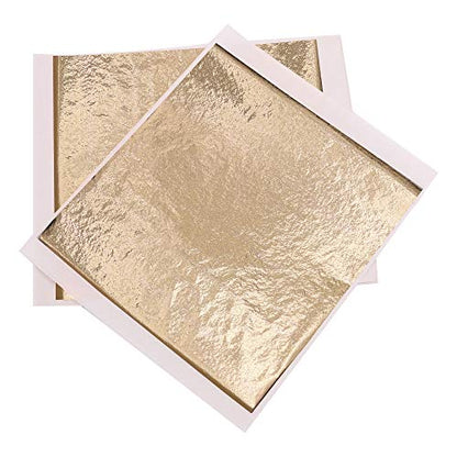 Imitation Gold Foil Sheets 100PCS Champagne Foil (100 Count)