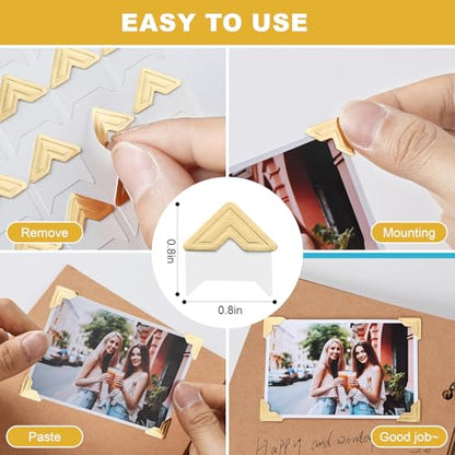 360 Pcs Photo Corners for Scrapbooking