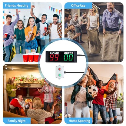 Magnetic Battery Powered Cornhole Scoreboard