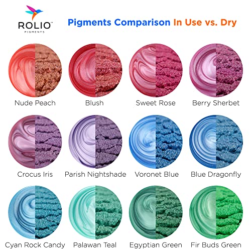 Mica Powder Color Pigment Set (8.4 Ounce)