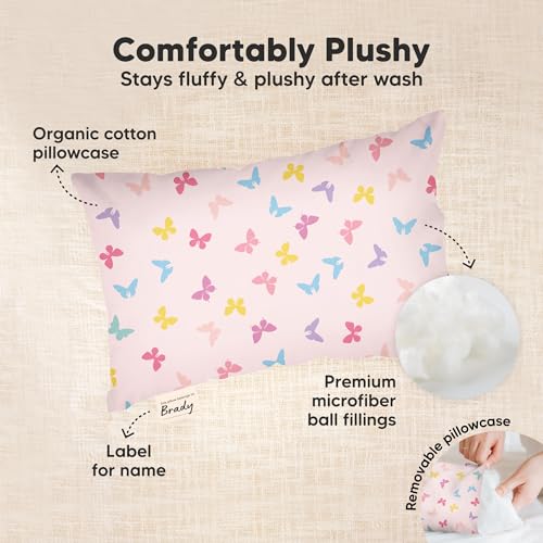 Mini Toddler Pillow with Pillowcase