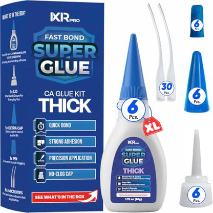 Thick CA Glue (6 Count)