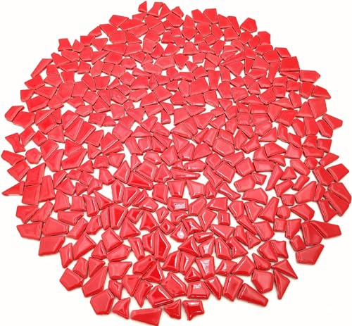 1.1LB Irregular Ceramics Mosaic Tiles (17 Ounce)