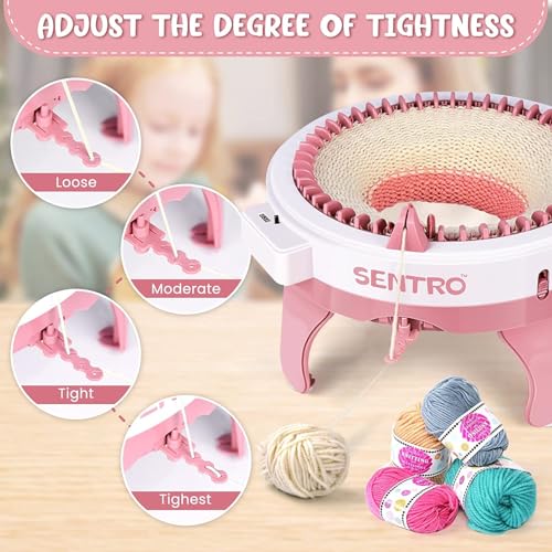 Knitting Machine for SENTRO 48 Needles with Row Counter
