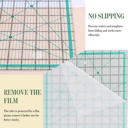 6 Pcs Quilting Rulers and Templates (6 Count)