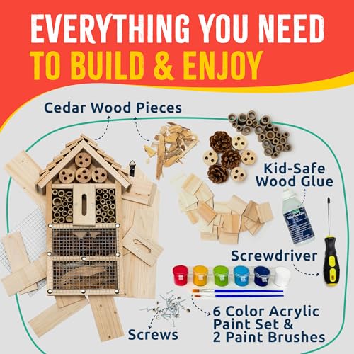 Premium Bug Hotel Kit for Kids