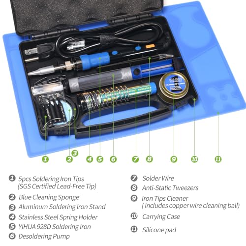 928D Soldering Iron Kit
