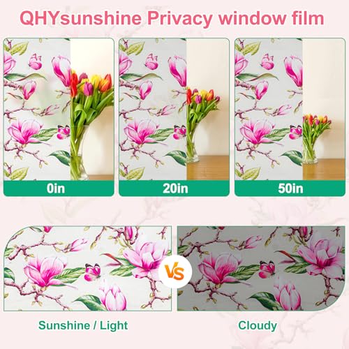 Window Privacy Film Stain Glass Window Film Rainbow Window Film Window clings Non