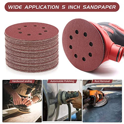 5 Inch 100 Grit Sanding Discs