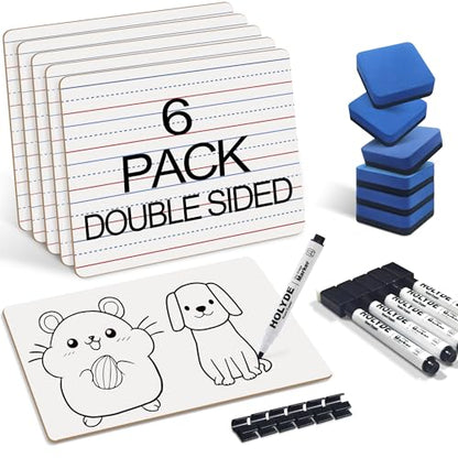 Dry Erase Boards 6 Pack (6 Count)