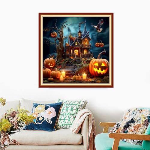 Stamped Cross Stitch Kits Full Range of Embroidery Needlework Starter Kits for Beginners Adults 11CT Embroidery Patterns Art Crafts DIY Needlepoint Kits