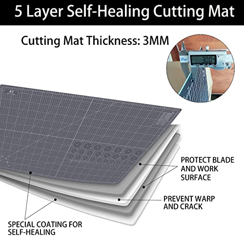 Thickened 24 x 36 Inch Self Healing Cutting Mat
