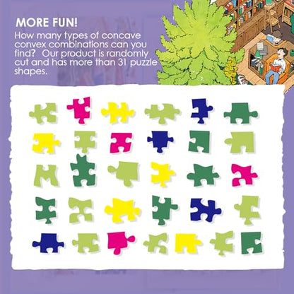 1000 Piece Puzzle for Adults Jigsaw Puzzles (1000 Count)