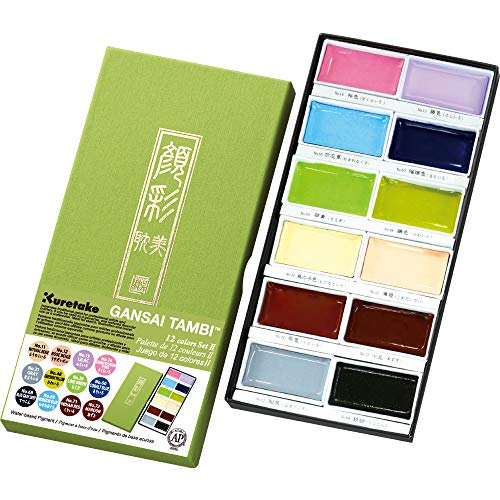 Gansai Tambi Watercolor Paint Set