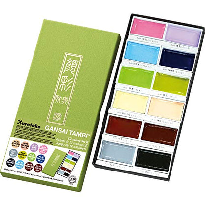 Gansai Tambi Watercolor Paint Set