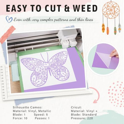 Pastel Adhesive Vinyl Bundle