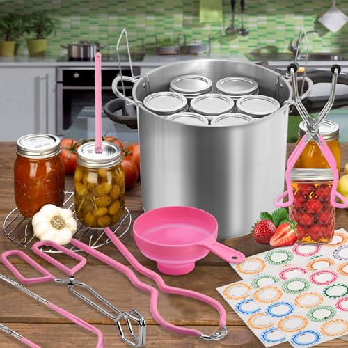 Canning Pot Water Bath Canner with Rack and Lid