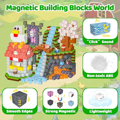 Magnetic Blocks (150 Count)