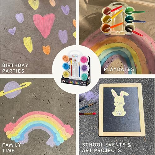 DIY Sidewalk Chalk Paint Set (12 Count)