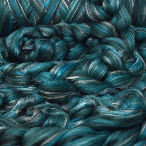 Merino Silk Luxe Tonal Designer Blend. Superfine Merino