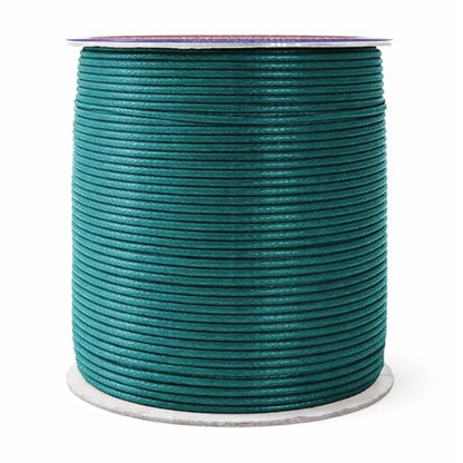 1.5mm Teal Waxed Cord