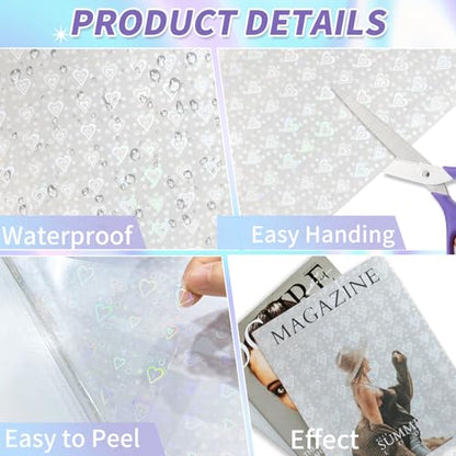 36 Sheets Holographic Sticker Paper