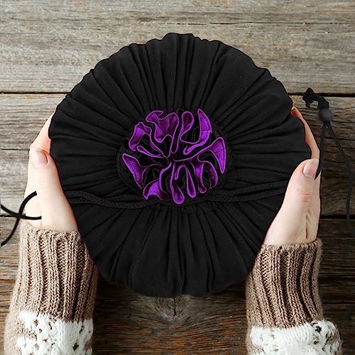 Large Dice Bag with Pockets Big Capacity Dice Bag Drawstring Pouch