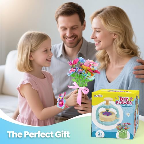Flower Craft Kit for Kids Ages 4 (120 Count)