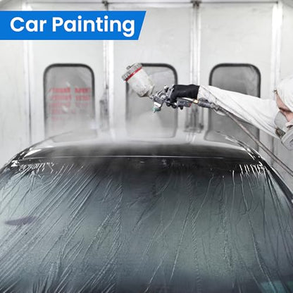 Pre Taped Masking Film 9feet x 90feet Plastic Cover for Painting
