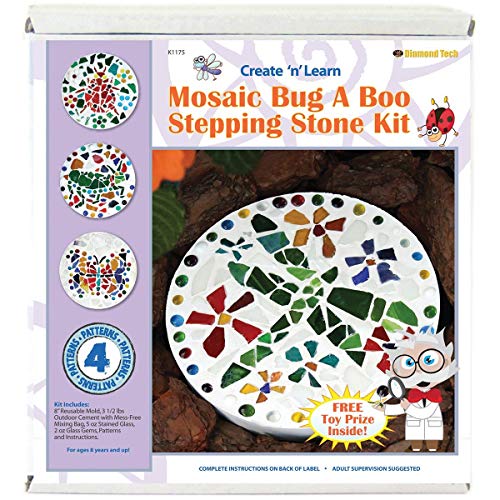 Create N Learn Mosaic Stepping Stone Kit