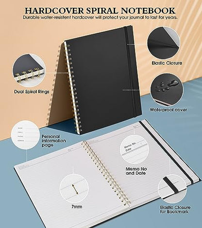 Spiral Notebook Journal 8.5” x 11”