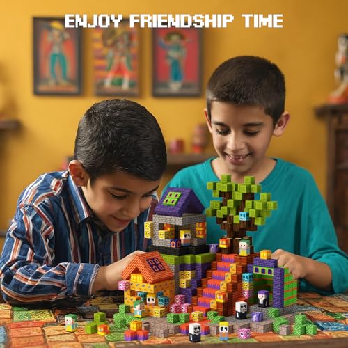 100PCS Magnetic Blocks 100PCS Building Toys for Kids 3+ (100 Count)