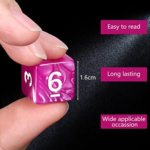 100pcs D6 Dice Set for Dungeon and Dragons (100 Count)